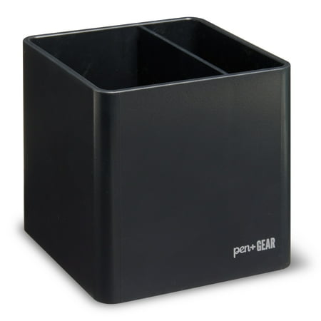 Pen + Gear Desktop Organizer Pen Cup, Black