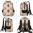 thumbnail image 6 of Skull Pattern Multi-Pocket Backpack, 21L Laptop Backpack with Reflective Safety Strips & Dedicated 15" Laptop Section for School, Travel, Work (Color 1), 6 of 8