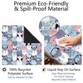 thumbnail image 4 of Cute Cat Mahjong Mat for Table, 31.5*31.5in Anti Slip American Mahjong Table Cloth, Noise Reduction, Neoprene Mah jongg Mat with Carrying Bag & 3 Dices, Mahjong Set Gift, Board Tile Games Mats, 4 of 7