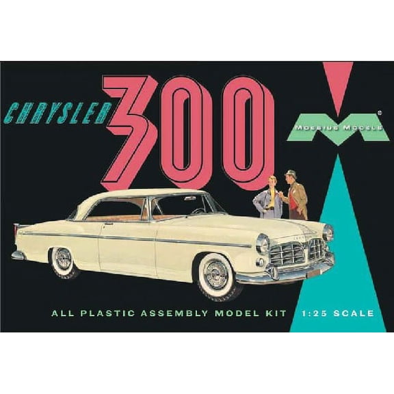 Chrysler 300 1/25 Scale Plastic Model Kit Moebius Models
