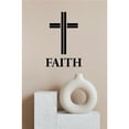 thumbnail image 2 of Faith Cross Christian Vinyl Decal - Inspirational Window Sticker for Car or Truck - Durable Weatherproof Vinyl - Easy to Apply and Remove - Perfect for Auto Decor and Personalized Gifts, 2 of 3