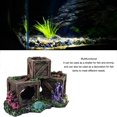 thumbnail image 4 of Décoration de Poisson en Forme de Caisse de Vin Simulée Décoration d'Aquarium en Résine Cachette Ornement de Poisson Ornement d'Aquarium Creux Décoratif, 4 of 8