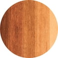 thumbnail image 1 of Ahgly Company Indoor Round Abstract Orange Modern Area Rugs, 8' Round, 1 of 4