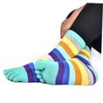 thumbnail image 3 of unbranded Calcetines Cinco Multicolor Para Mujer Con Elástico Y Prevención De Ampollas, 3 of 3