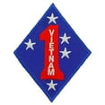 thumbnail image 2 of EagleEmblems PM0565 Patch-Vietnam,USMC,1ST DV (3''), 2 of 3