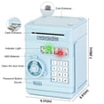 thumbnail image 3 of Cajero automático Piggy Bank Refasy Money Bank Cash Coin con contraseña para niños, 3 of 5
