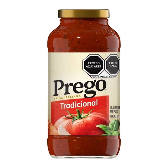 Salsa de tomate Campbell's Prego para pasta estilo italiana tradicional 680 g