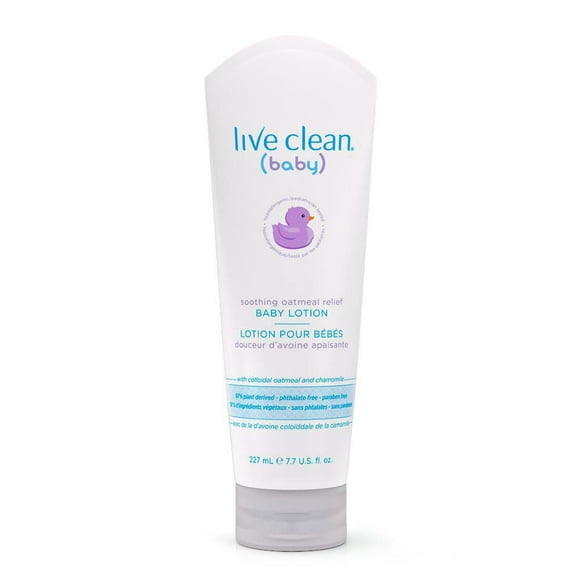 Live Clean Baby Soothing Oatmeal Relief Baby Lotion