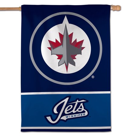 WinCraft Winnipeg Jets 28 x 40 Two-Sided Vertical Banner