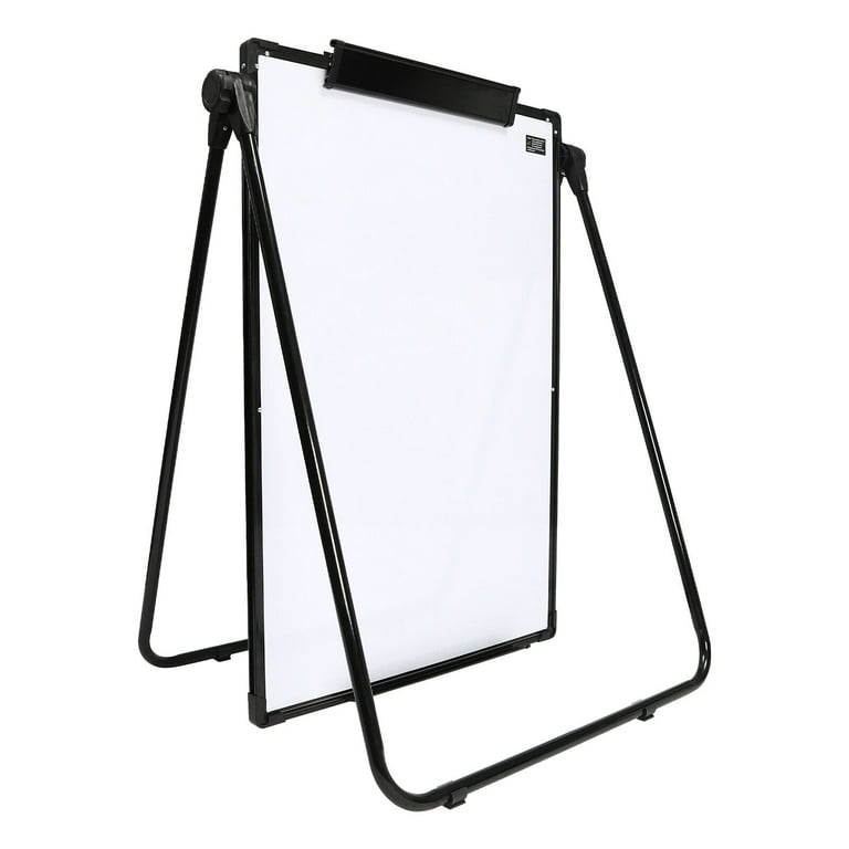 Magnetic Whiteboard with Stand - Double Sided 40x28 Portable U Stand  Easel Whiteboard, Height Adjustable & 360° Rotating Dry Erase Boards for