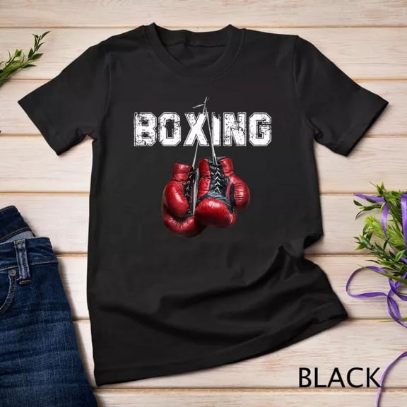 Funny Boxing T-Shirt I Love Boxing Unisex S-5XL T-Shirt