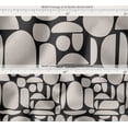 thumbnail image 6 of Soimoi Cotton Canvas | 56" Wide, Sold By 10 Yard | Geometric Print - Gray | Durable Medium Weight Fabric for Bags, Curtains, Crafts & Dcor, 6 of 7