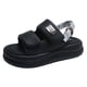 thumbnail image 1 of Sandalias de plataforma con puntera abierta zapatos de vestir casuales sandalias de vestir con correa al tobillo para mujer, 1 of 9