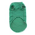 thumbnail image 1 of Algodón rayas pequeño perro mascota gato suéter camisa ropa para cachorro  Verde Zulema Chaqueta a rayas para perros pequeños, 1 of 8