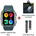 thumbnail image 1 of Smartwatch Relógio Kospet Tank M1Pro Azul +Películas Pulseira Prt, 1 of 4