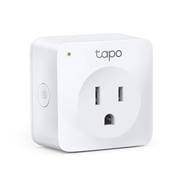 TP-Link Tapo Smart Plug Mini, Smart Home Wifi Outlet Works with Alexa Echo & Google Home, No Hub Required, Remote Control Your Home Appliances from Anywhere, New Tapo APP Needed (P100)