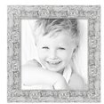 thumbnail image 2 of ArtToFrames 18" x 19" Platinum Baroque Luxe Picture Frame, 18x19 inch Silver Wood Poster Frame (WOM-5265),  Pack, 2 of 7