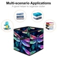 thumbnail image 2 of Dragonfly Foldable Cube Organizer with Handle, 10.8"x10.5"x10.6", Large Capacity Storage Cubes, Storage Bin, Storage Containers, 2 of 6