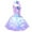 Style-C, variant on Mermaid Costume for Girls Colored LED Light Up Little Mermaid Princess Tutu Dress for Halloween Birthday Party Gifts