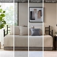 thumbnail image 6 of JERFIT 6-Piece Reversible Twin Daybed Set with Pillows - Plaid & Solid Cover, Bedskirt, Sham Covers, 6 of 10