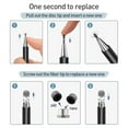 thumbnail image 5 of BCOOSS Universal Stylus Pen for Tablets Touch Screen 2 in 1 Digital Pencil Compatible for Cell Phone（2 Pcs, Silver+Black), 5 of 7