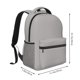 thumbnail image 2 of Easygdp Gary Mochila Ergonómica Versátil para Laptop - Múltiples Bolsillos, Correas Ajustables, Unisex para Escuela, Viajes y Actividades al Aire Libre-One Size, 2 of 5
