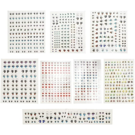 Doll Eyes Stickers Mouth Water Stickers Paster Ball Joint Body for BJD Stickers Doll Making