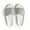 White, variant on Neon Rainforest Women's Slides (Black, 8)