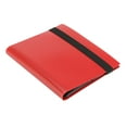 thumbnail image 2 of jinwen Card Case Binder 160 Card Pocket Binder Card Storage Sleeves Album Protector Red, 2 of 9