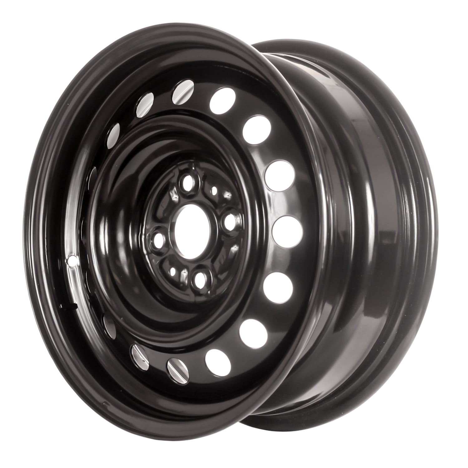 15 X 6 Reconditioned OEM Steel Wheel, Black, Fits 2004-2006 Scion XB ...