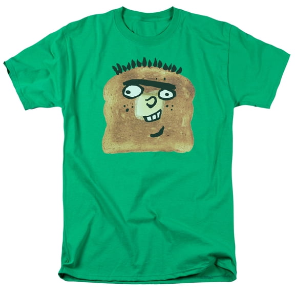 Ed Edd N Eddy Ed Toast S/S Adult 18/1 T-Shirt Kelly Green
