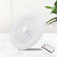 thumbnail image 5 of LED Smart Fan Light Ceiling Fan 30W Remote Control Indoor LED Light Silent Bedroom Kitchen Decor Lamp Fans-White, 5 of 5