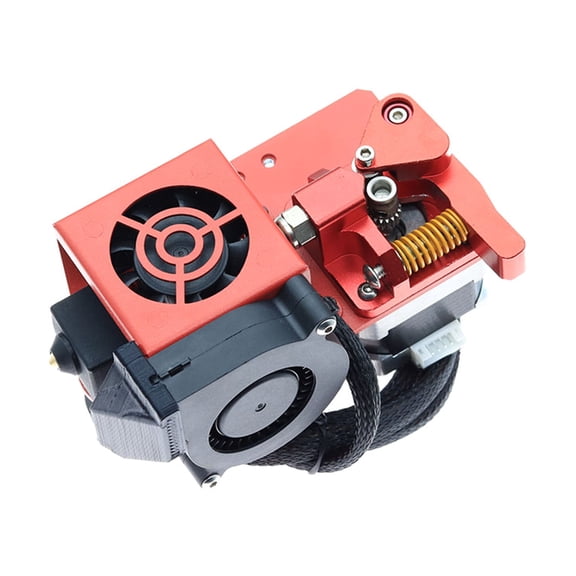 Upgraded 3D Printer MK8 Proximity Extruder Kit Double Gear Extrusion Feed TPU Drawing Set for Ender 3 CR-10 12V 24V