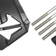 thumbnail image 3 of Cubierta de plato de piñón delantero, motor de aluminio para motocicleta 2013-2017 Negro, 3 of 3