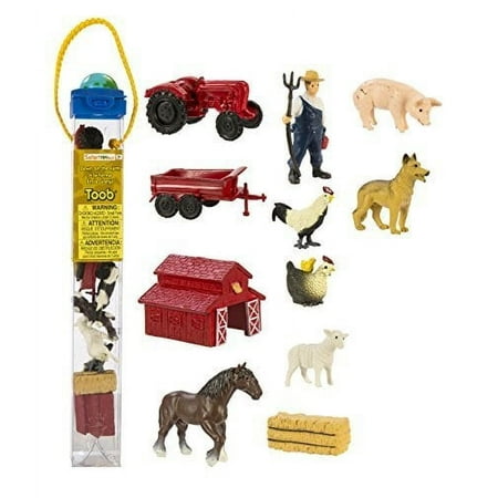 UPC: 0095866682606 | Safari Ltd Toob Down on the Farm Toy Plastic Multicolor 11 pc