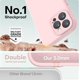 thumbnail image 4 of Funda de Silicona Premium, Forro de Microfibra Suave, para iPhone 16 Pro de 6.3 Pulgadas, Rosa Tiza, 4 of 7
