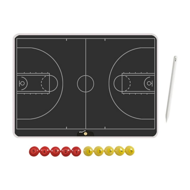 Tablero de entrenamiento táctico portátil con herramienta de orientación para entrenamiento de entrenador electrónico Baloncesto