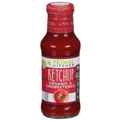 Pack of 2 - Primal Kitchen Organic Unsweetened Ketchup, 11.3 oz