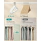 thumbnail image 4 of Percheros SONGMICS, 50 unidades, plástico resistente, color blanco, 4 of 7