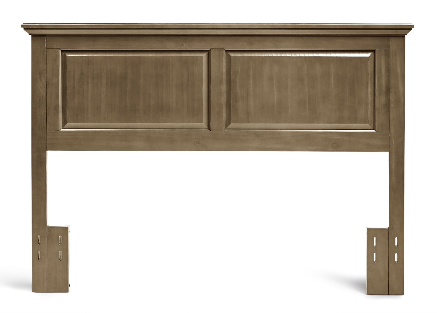 Arcadia Panel Headboard in Weathered Chestnut Twin Twin Size