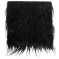 thumbnail image 1 of Unique Bargains Plush Faux Fur Fabric Square, 10' x 10' Fluffy Faux Fur Patches Cuts, Black, 1 of 6