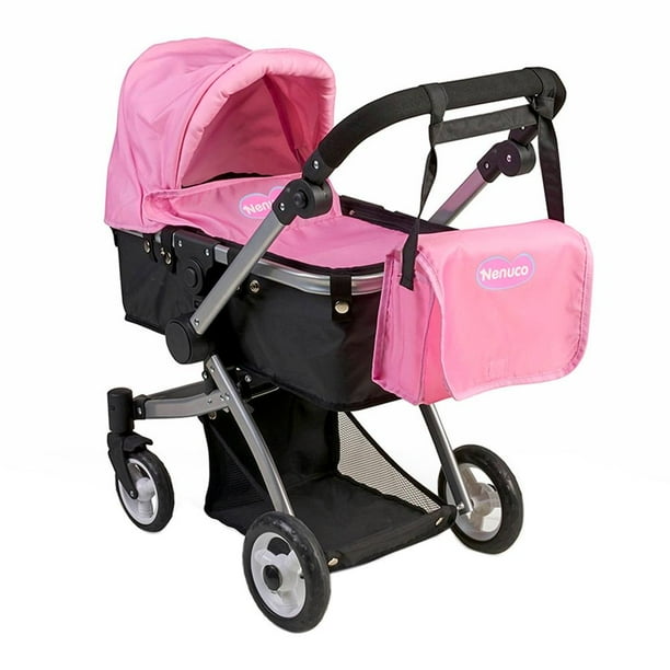 Carriola y Pañalera Nenuco Rosa