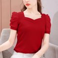 thumbnail image 1 of mfyjkho Tops Para Mujer, Camiseta De Rayas Para Mujer Suelta Y Versátil Tops Para Mujer Xxl, 1 of 4