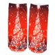 thumbnail image 1 of Calcetines bajos de moda para Navidad, calcetines cortos, informales, para festivales rojo, 1 of 3