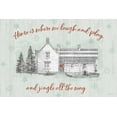 thumbnail image 2 of Pertiet, Katie 32x23 White Modern Wood Framed Museum Art Print Titled - Farmhouse Christmas I, 2 of 4