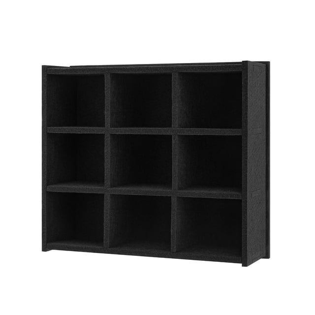 Caja de almacenamiento montada en la pared para puerta de camión de juguete, escala 1:64, color negro, fácil instalación, ensamblada DIY para exhibici