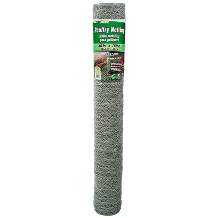 YARDGARD 4 Foot X 150 foot 2 Inch Mesh Poultry Netting