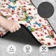 thumbnail image 3 of Balery Floral With Butterflies Juego de 4 Alfombrillas para Auto, Revestimientos de Caucho Resistente, Diseño Antideslizante, 3 of 7