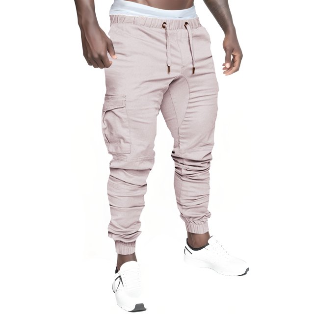 Men's Cargo Pants for Workwear and Everyday Use - Durable Utility Trousers with -Pocket Design for Men