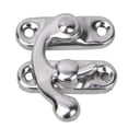 thumbnail image 3 of 30Pcs Small Box Latch Hasps Antique Right Latch Hook Hasp Retro Style Iron Latch Hook Hasp for Jewelry Gift Replacement Screws Antique Right Latch Hook Hasp, 3 of 7